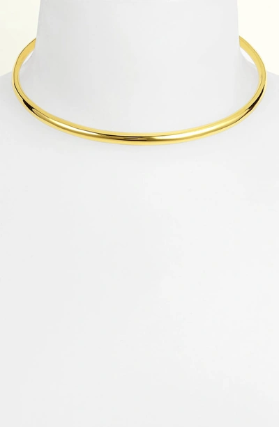 Shop Alexis Bittar 'liquid' Skinny Collar Necklace In Gold