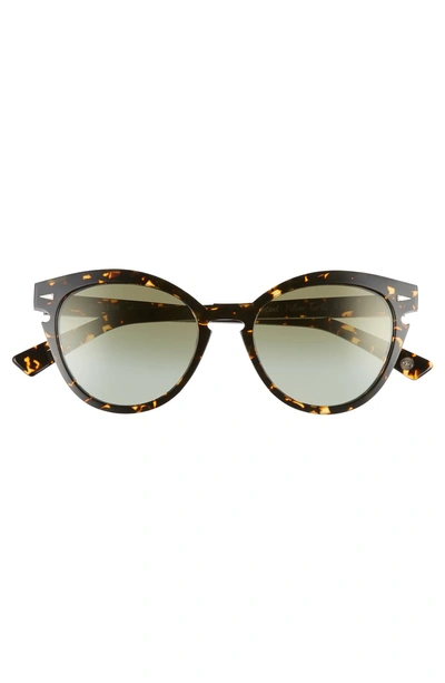 Shop Ahlem Menilmontant 53mm Cat Eye Sunglasses - Yellow Turtle
