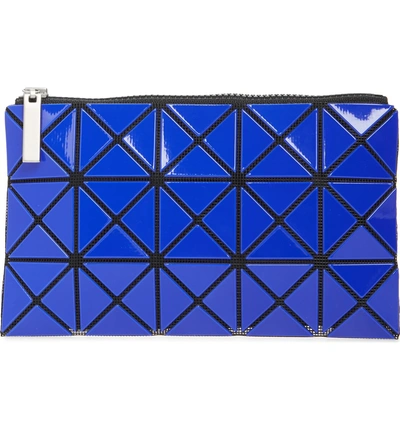 Shop Bao Bao Issey Miyake Prism Pouch In Deep Blue