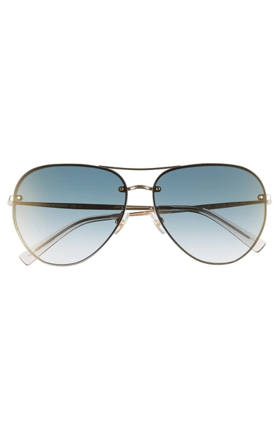 Shop Rebecca Minkoff Gloria2 59mm Aviator Sunglasses In Military Green