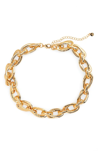 Shop Jules Smith Chain Necklace In Gold