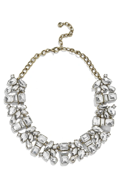 Shop Baublebar Anessa Statement Collar Necklace In Clear