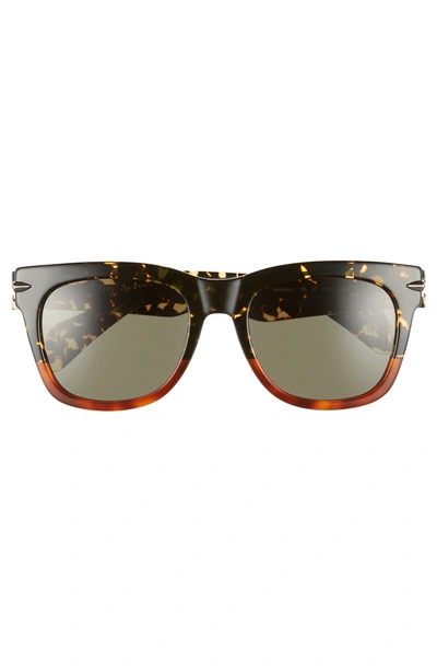 Shop Rag & Bone 54mm Polarized Sunglasses In Black/ Havana Honey