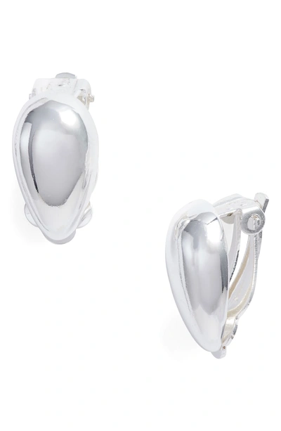 Shop Argento Vivo Teardrop Earrings In Silver