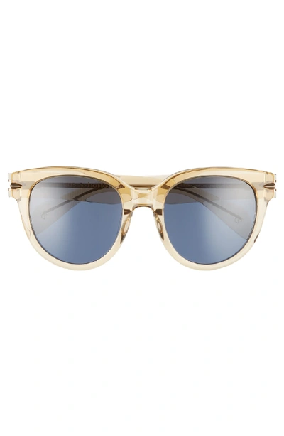 Shop Rag & Bone 54mm Cat Eye Sunglasses In Crystal Yellow