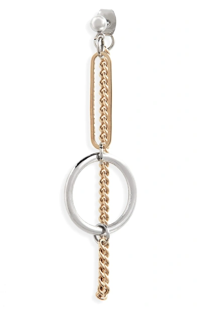 Shop Justine Clenquet Lita Earring In Silver