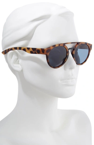Shop Smith Range 50mm Chromapop(tm) Polarized Sunglasses - Matte Honey Tortoise/ Black