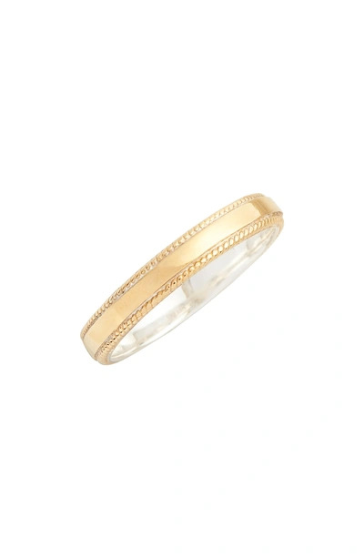 Shop Anna Beck Smooth Stacking Ring In Gold