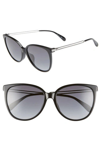 Shop Givenchy 57mm Sunglasses In Black Havana
