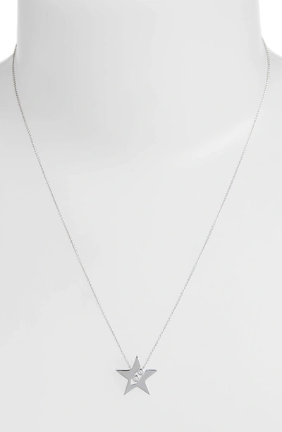 Shop Dana Rebecca Designs Julianne Himiko Diamond Star Pendant Necklace In White Gold/ Dia