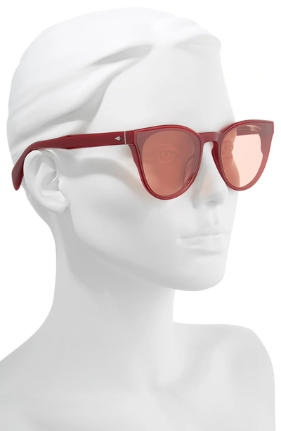 Shop Rag & Bone 61mm Cat Eye Sunglasses In Red