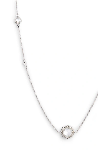 Shop Anzie Bubbling Brook Necklace In Silver