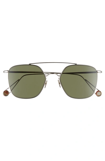 Shop Ahlem Concorde 54mm Aviator Sunglasses In White Gold