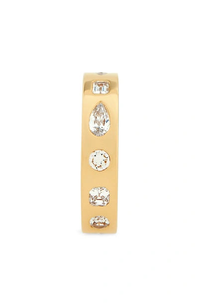 Shop Kwiat Multi Shape Diamond Stacking Ring In Yellow Gold