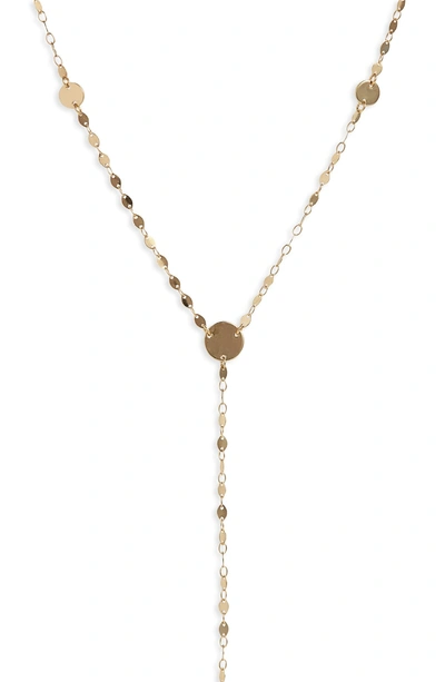 Shop Panacea Discs Y Necklace In Gold