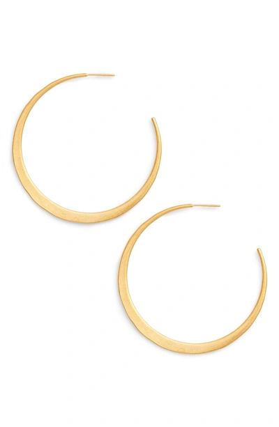 Shop Dogeared Modern Everyday Have To Have Hoop Earrings In Gold