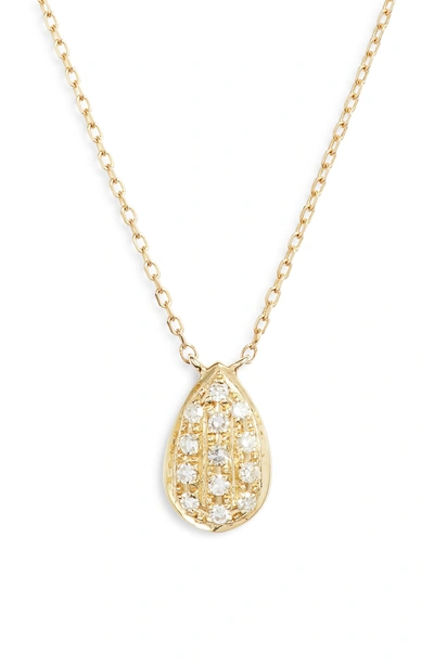 Shop Dana Rebecca Designs Samantha Lynn Diamond Pendant Necklace In Yellow Gold/ Dia