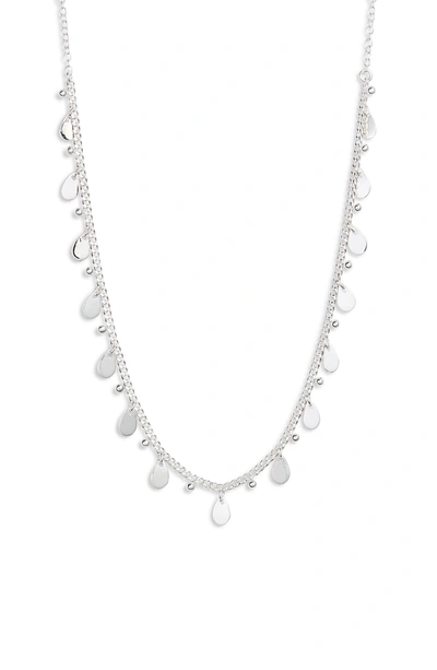 Shop Anna Beck Petite Charm Necklace In Silver