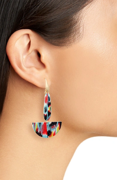 Shop Isabel Marant Ma Vallee Earrings In Multicolor