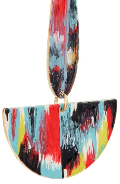 Shop Isabel Marant Ma Vallee Earrings In Multicolor