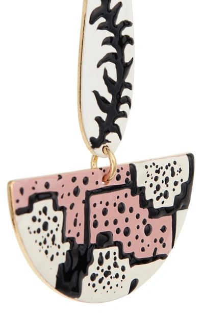 Shop Isabel Marant Ma Vallee Earrings In Pink