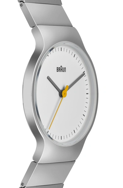 Shop Braun Classic Bracelet Watch, 32mm In Silver