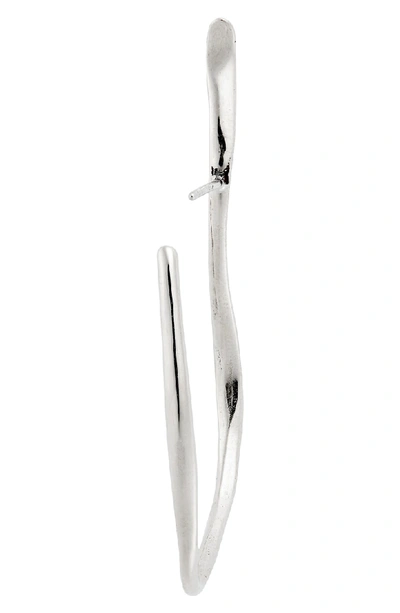 Shop Faris Vinea Hook Earrings In Sterling Silver