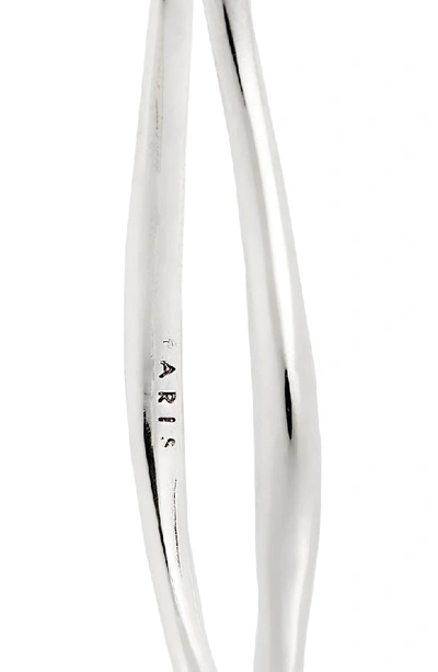 Shop Faris Vinea Hook Earrings In Sterling Silver