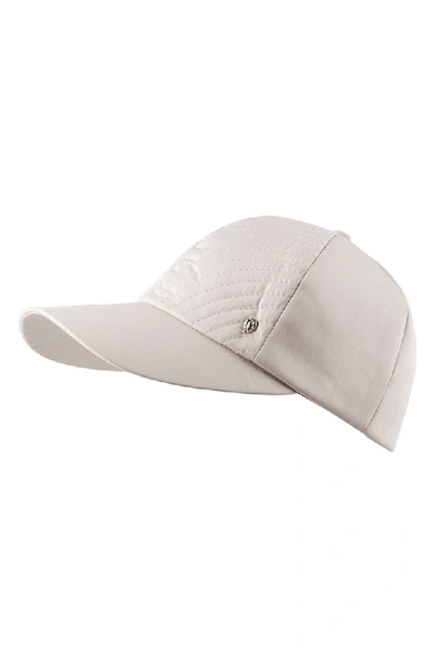 Shop Helen Kaminski Water Resistant Baseball Cap - Beige In Beige Pebble