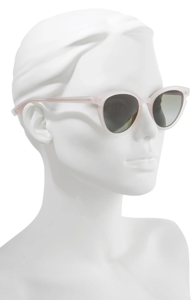 Shop Ahlem Menilmontant 53mm Cat Eye Sunglasses - Blushed Pink