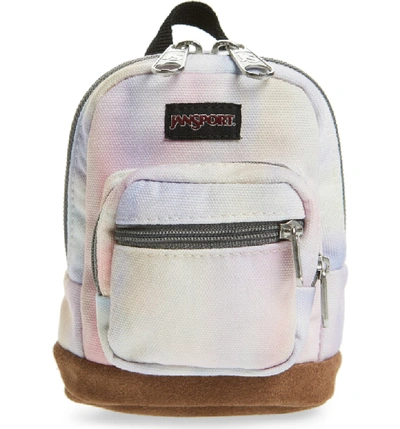 Shop Jansport Right Pouch Mini Backpack - Pink In Sunkissed Pastel