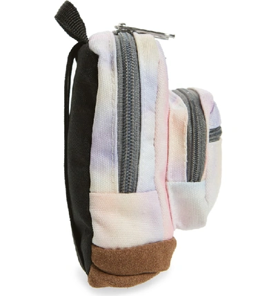 Shop Jansport Right Pouch Mini Backpack - Pink In Sunkissed Pastel