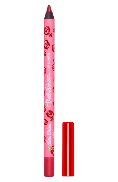 Shop Lime Crime Velvetines Waterproof Lip Liner - Poison