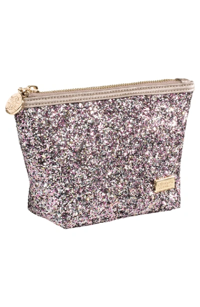 Shop Stephanie Johnson Laura Small Trapezoid Makeup Bag In Hollywood Pink
