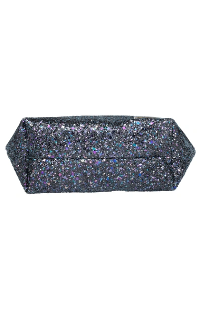 Shop Stephanie Johnson Laura Small Trapezoid Makeup Bag In Hollywood Black