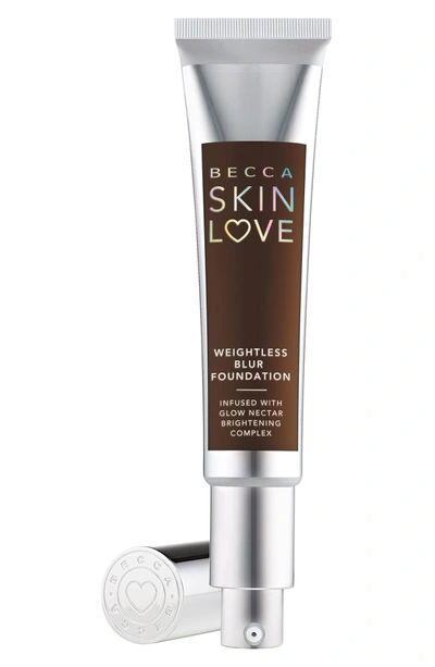 Shop Becca Cosmetics Becca Skin Love Weightless Blur Foundation In Chestnut