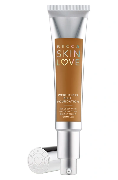 Shop Becca Cosmetics Becca Skin Love Weightless Blur Foundation In Amber
