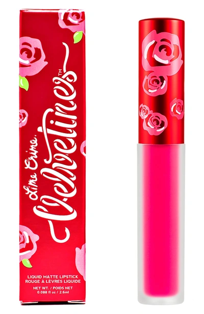 Shop Lime Crime Velvetines Matte Liquid Lipstick In Pink Velvet