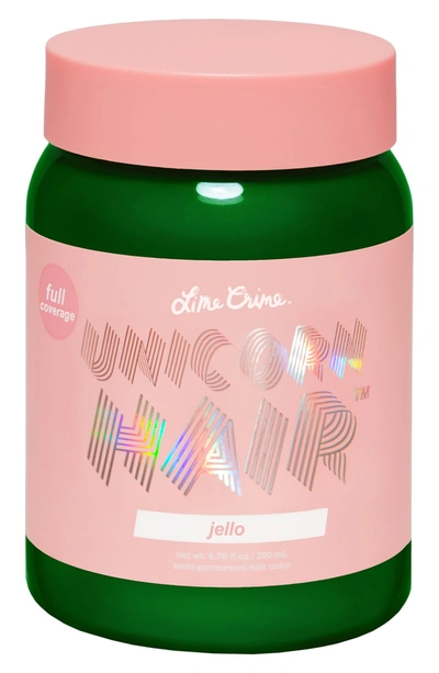 Shop Lime Crime Unicorn Hair Full Coverage Semi-permanent Hair Color In Jello