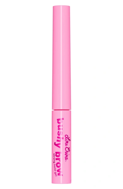 Shop Lime Crime Bushy Brow Strong Hold Gel In Smokey