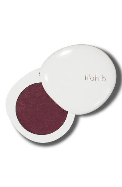 Shop Lilah B. Tinted Lip Balm In B. Savvy (plum Shimmer)