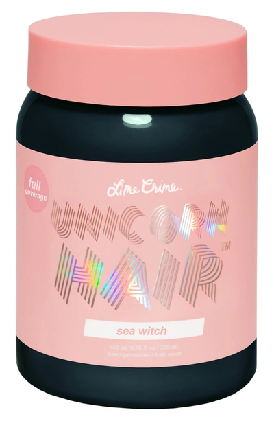Shop Lime Crime Unicorn Hair Full Coverage Semi-permanent Hair Color In Sea Witch