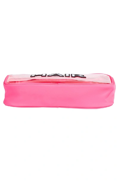 Shop Stoney Clover Lane Hair Classic Small Cosmetics Bag In Neon Pink