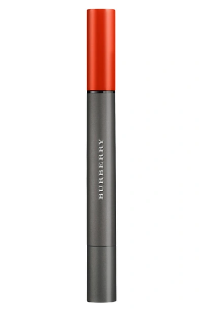 Shop Burberry Beauty Beauty Lip Velvet Crush Sheet Matte Lip Stain In No. 58 Tangerine Red