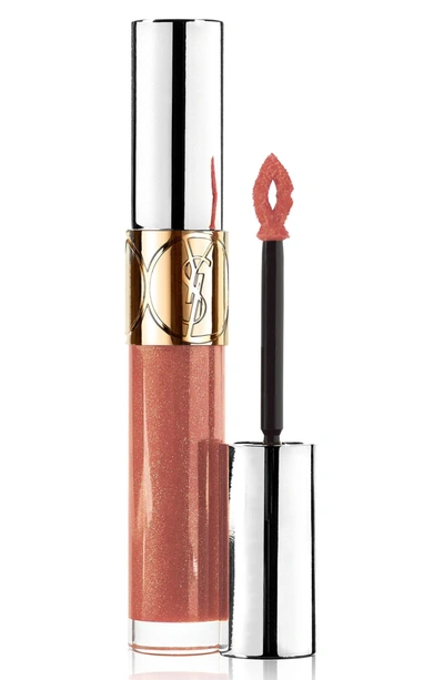 Shop Saint Laurent Glaze & Gloss In 6 Beige Always On