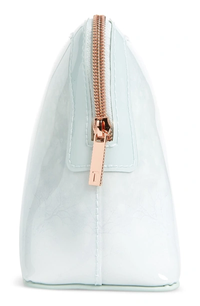 Shop Ted Baker Asteria Kiss Cosmetics Case In Mint
