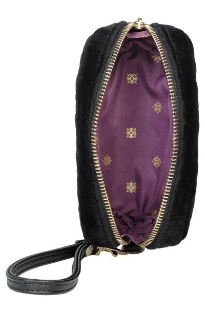 Shop Stephanie Johnson Mini Wristlet In Milan Black