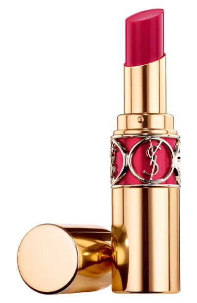 Shop Saint Laurent Rouge Volupte Shine Oil-in-stick Lipstick - 05 Fuchsia In Excess