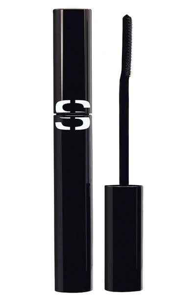 Shop Sisley Paris Mascara So Intense Fortifying Volumizing Mascara In Deep Black