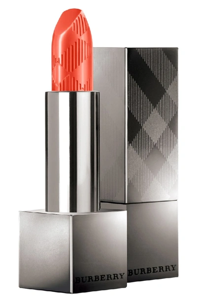Shop Burberry Beauty Kisses Lipstick In No. 73 Bright Coral